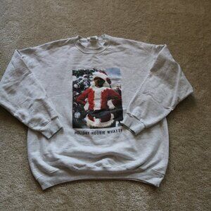 Gray Holiday Graphic Sweatshirt